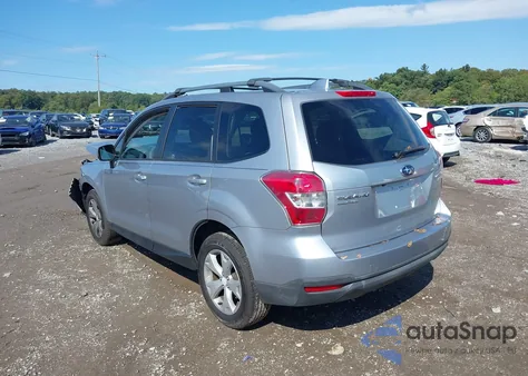 2016 Subaru Forester 2.5I Premium из США, поврежденный, VIN JF2SJADC5GH420298